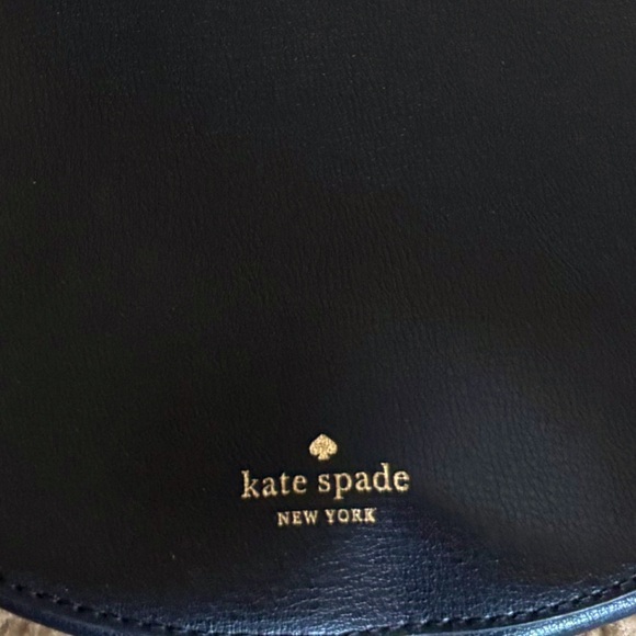 NEW Kate Spade Cross Body Black Leather Purse - Picture 4 of 5